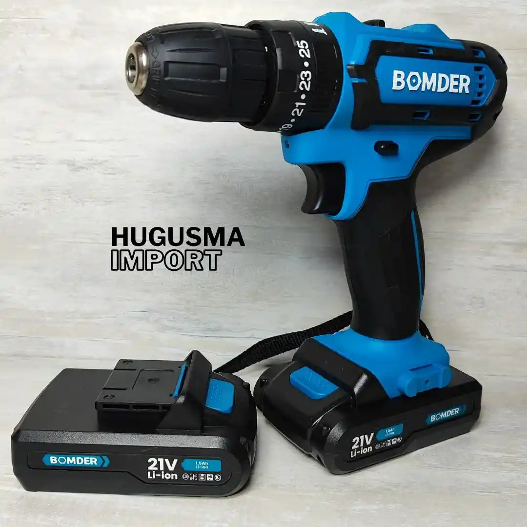 Taladro Bomder 3 en 1 Atornillador, Perforador y Percutor + 29 Accesorios