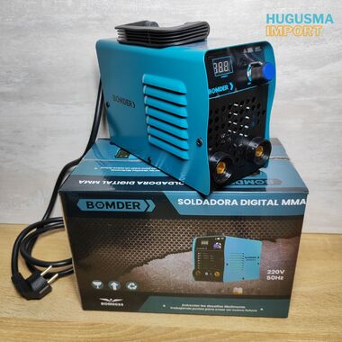 Soldadora Inversora de 200A BOMDER Bom - 0024 + Accesorios