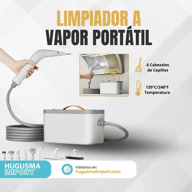 Limpiador a Vapor de Alta Presión - 1200 Watts