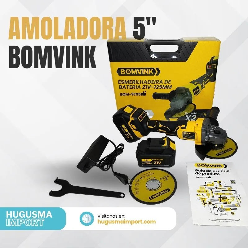 Amoladora 5 pulgadas - Bomvink