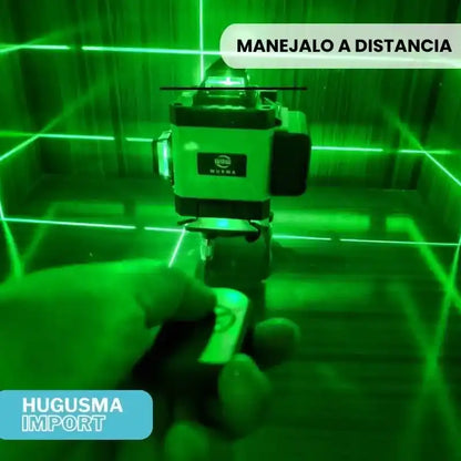 Nivel Laser 16 Líneas 360° Marca WUBWA+ Trípode de 1.30 de Regalo