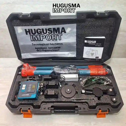 Nivel Laser 16 Líneas 360° Marca BIYOTI + Trípode de 1.30 de Regalo