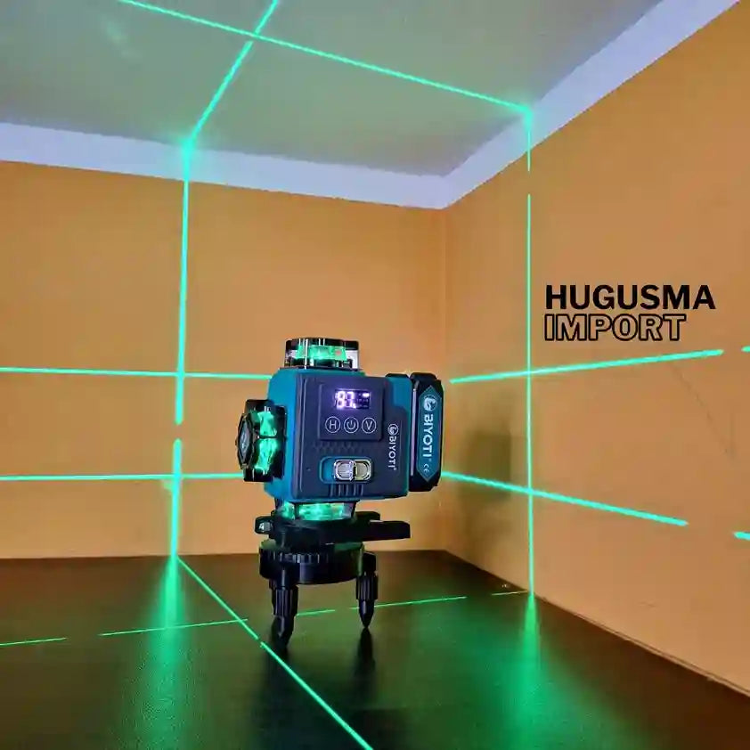 Nivel Laser 16 Líneas 360° Marca BIYOTI + Trípode de Regalo