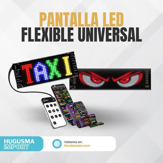 PANTALLA LED Flexible UNIVERSAL