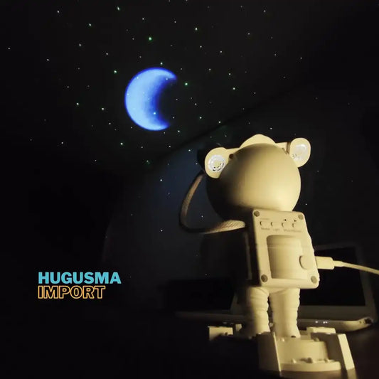 Proyector Parlante 4 en 1 - Luna Estrellas y Galaxias