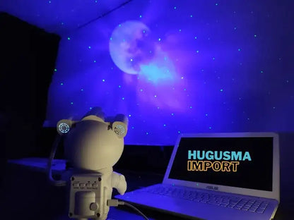 Proyector Parlante 4 en 1 - Luna Estrellas y Galaxias