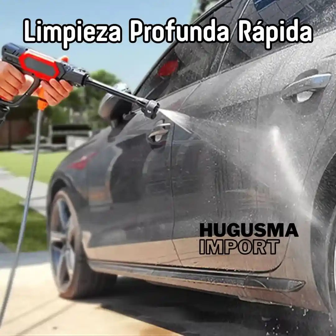 Hidrolavadora Portátil Premium 6 boquillas - Batería 120V Lantun