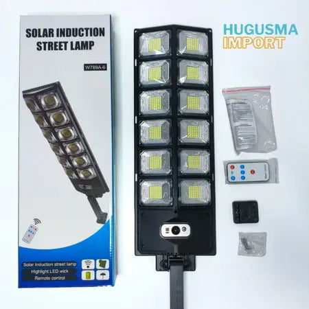Farola Solar de 400 Watts + Sensor de Movimiento
