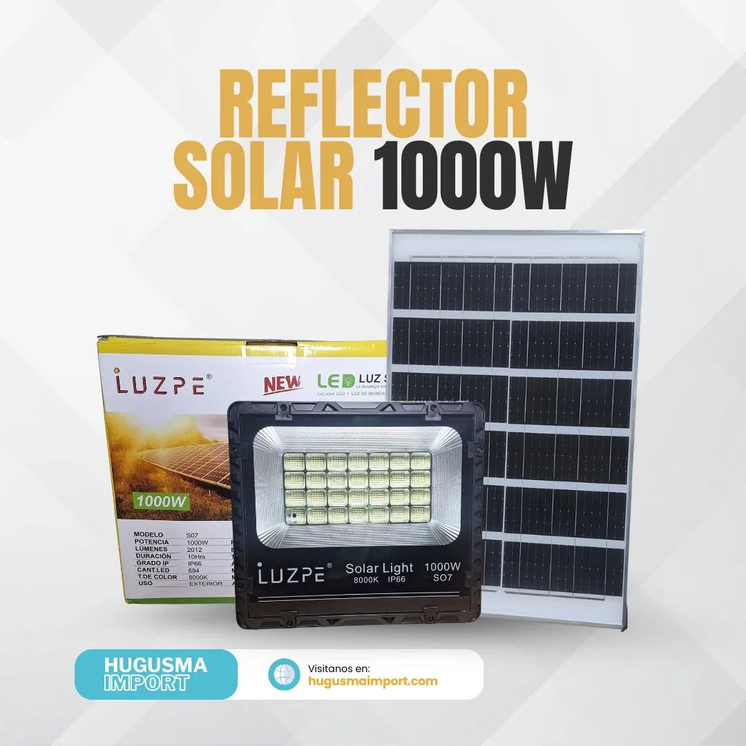 1000 WATTS REFLECTOR SOLAR - LUZPE