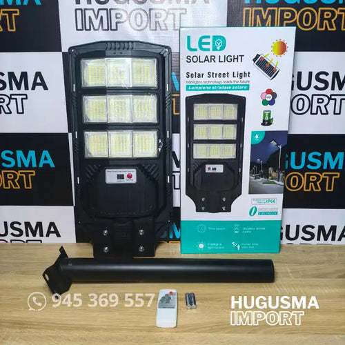 Pastoral Solar con Sensor de Movimiento de 9 000 Lúmenes