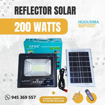 Reflector Solar de 200 Watts Cafini IP66