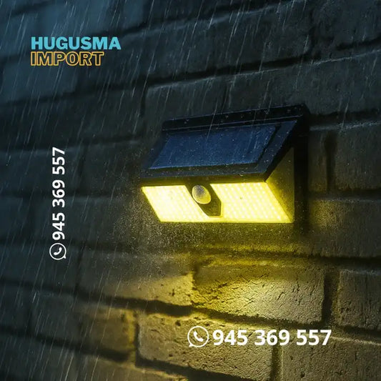 LÁMPARA SOLAR CON SENSOR DE MOVIMIENTO