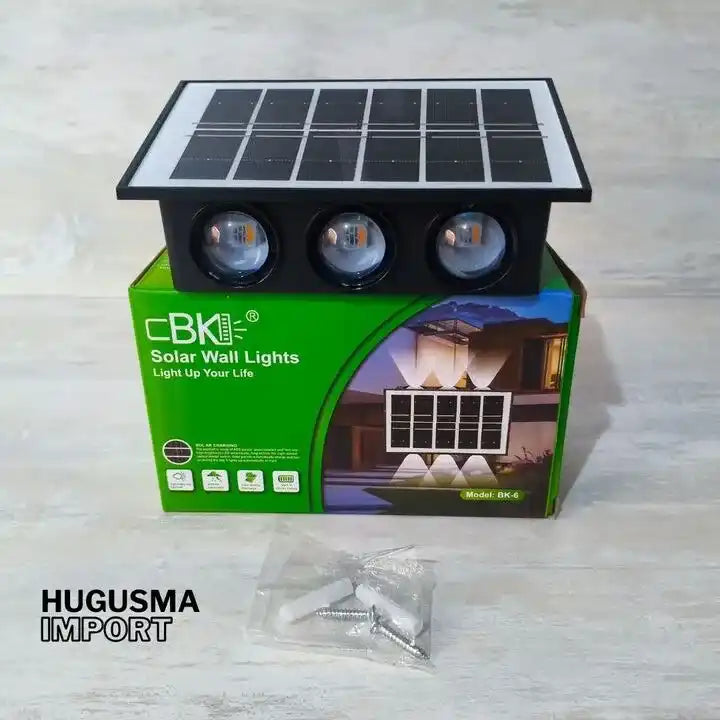 APLIQUE SOLAR 6 LUPAS - PACK 4 Ud.