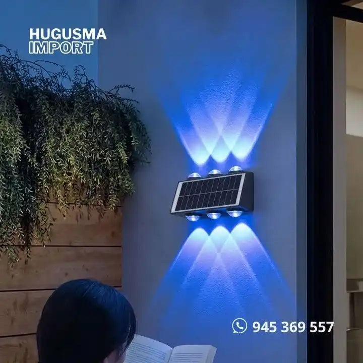 APLIQUE SOLAR 6 LUPAS - PACK 4 Ud.