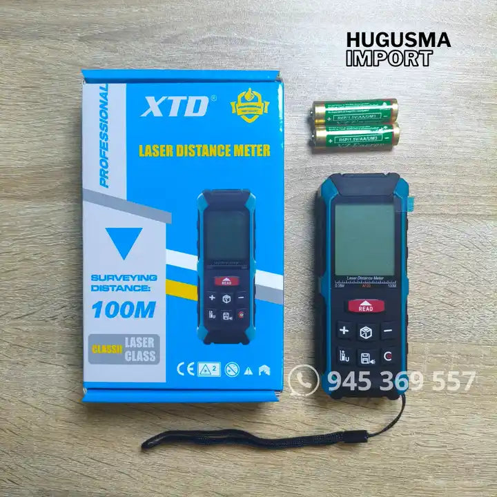 Wincha Láser con 100 metros de alcance Marca XTD