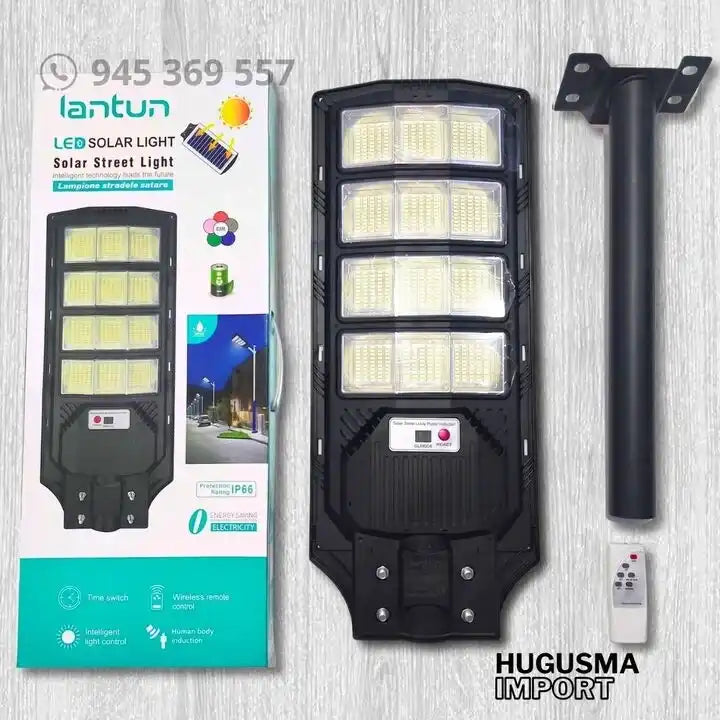 Pastoral Solar con Sensor de Movimiento de 14 000 Lúmenes