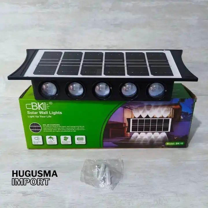 APLIQUE SOLAR 10 LUPAS - PACK 2 Ud.