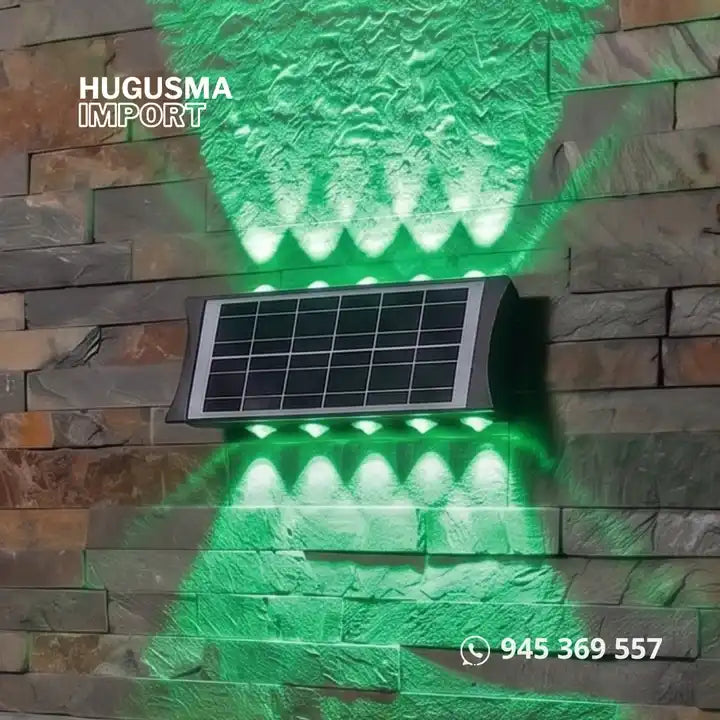APLIQUE SOLAR 10 LUPAS - PACK 2 Ud.