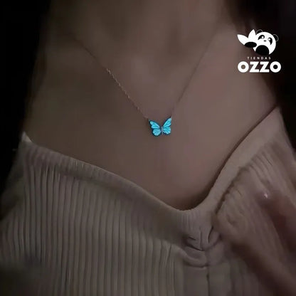 Collar de Lujo Mariposa Brillante - GlowFly