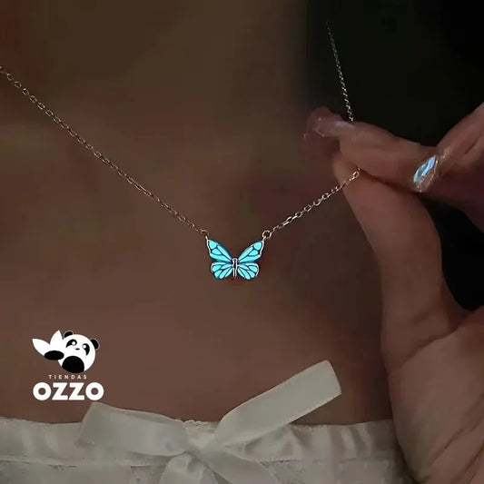 Collar de Lujo Mariposa Brillante - GlowFly
